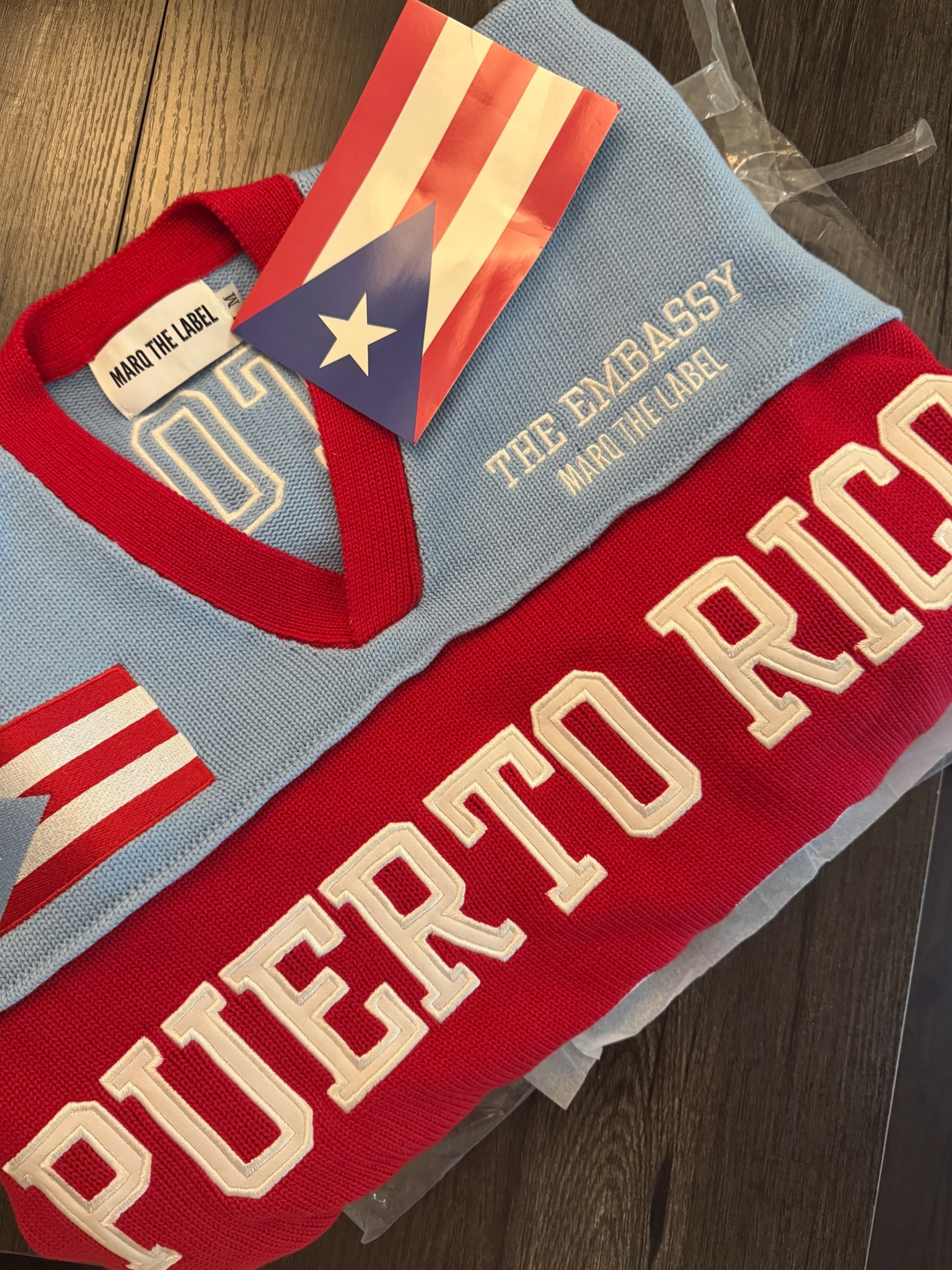Light Blue Puerto Rico Jersey from @marqthelabel.tx on IG 🩵

#LTKStyleTip #LTKU #LTKTravel