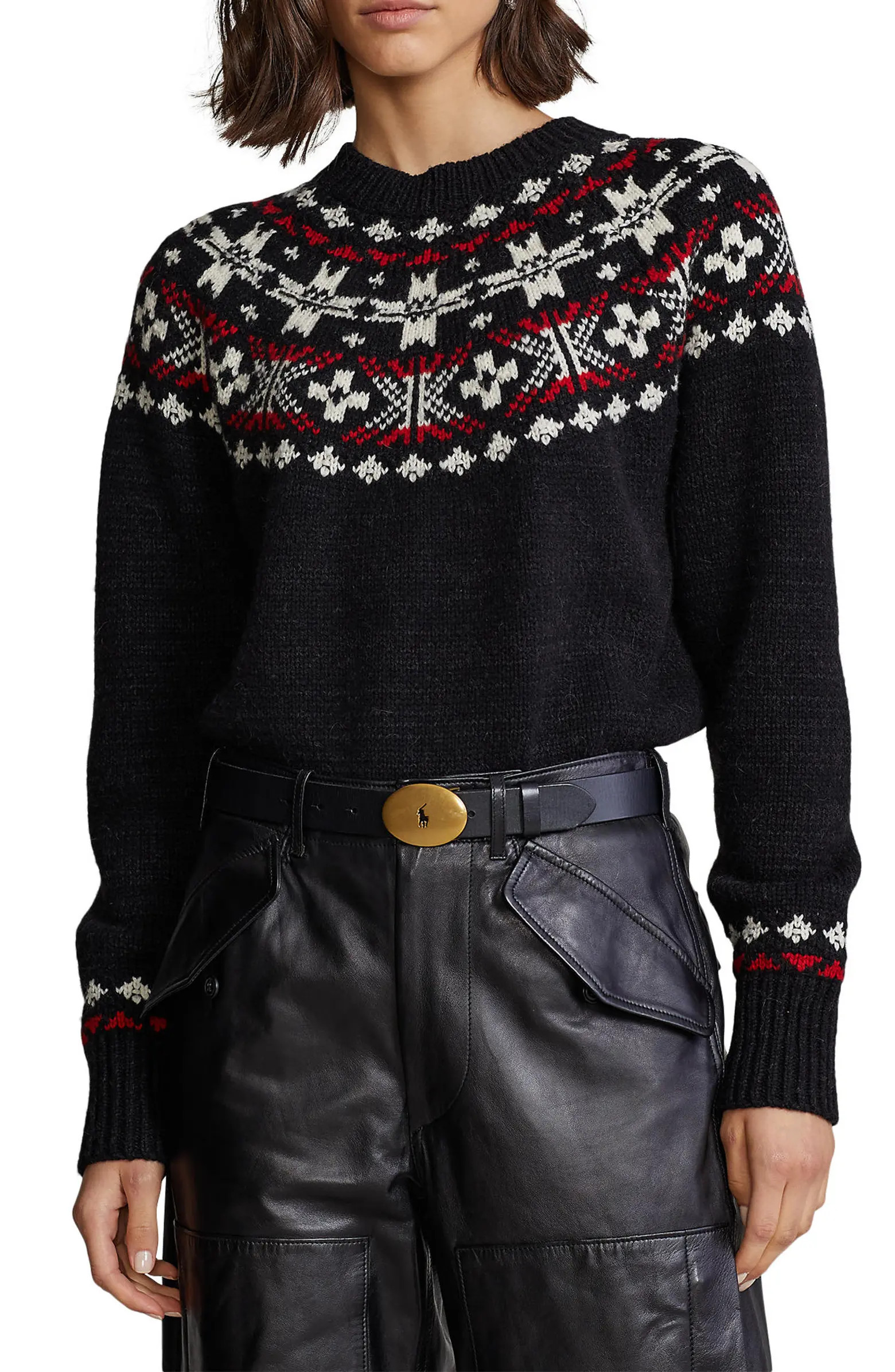 Fair Isle Wool Blend Sweater | Nordstrom