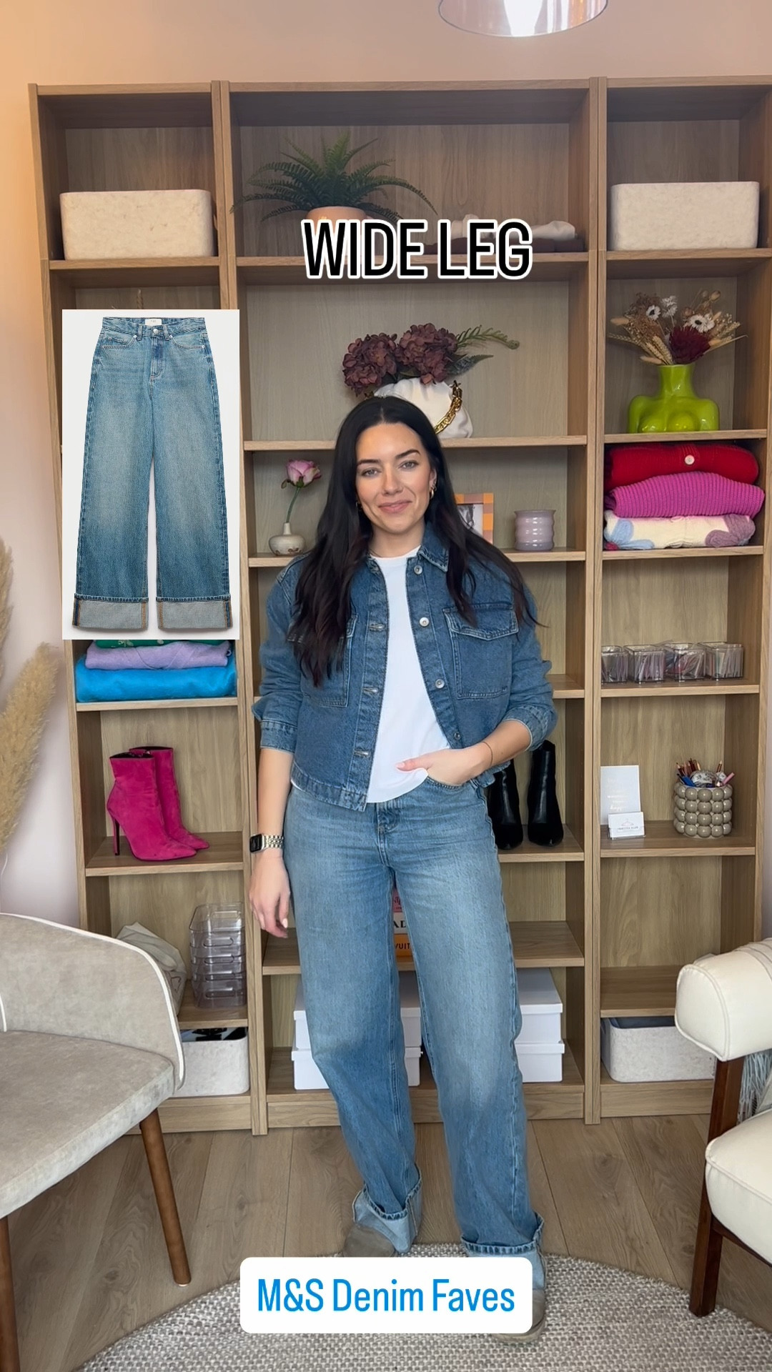 My favourite fits and my favourite place to shop for jeans! Its also the first shop I take clients in too. These are the styles I wear the most and offer maximum versatility. Comment LINK to get them sent straight to your DMs 🔗 🧡 👖 

#denimfirst #affiliatelink #mymarks #marksandspencerstyle 
@marksandspencer 
