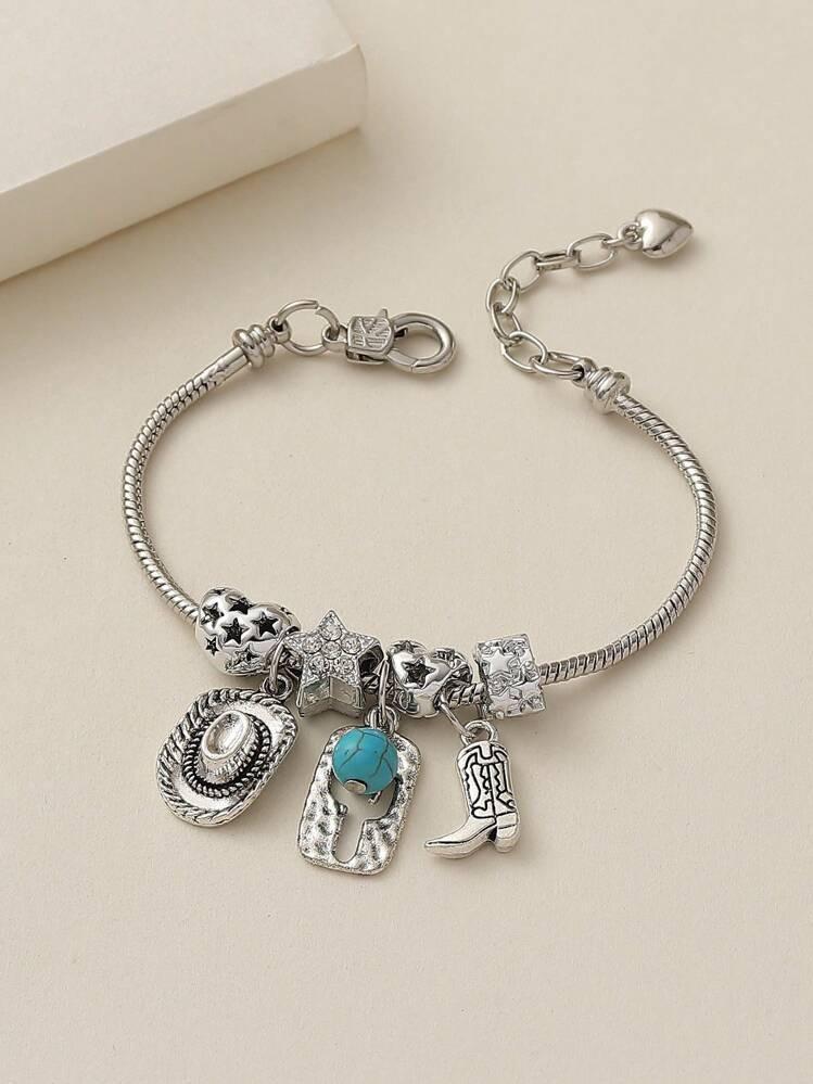 Western Charm Bracelet  | SHEIN