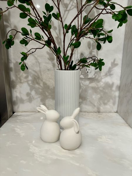 Minimalistic Easter Decor #easter #easterdecor #bunny #easterbunnies #rabbits #decor #vase #branched #amazon 

#LTKhome #LTKSeasonal #LTKfindsunder50