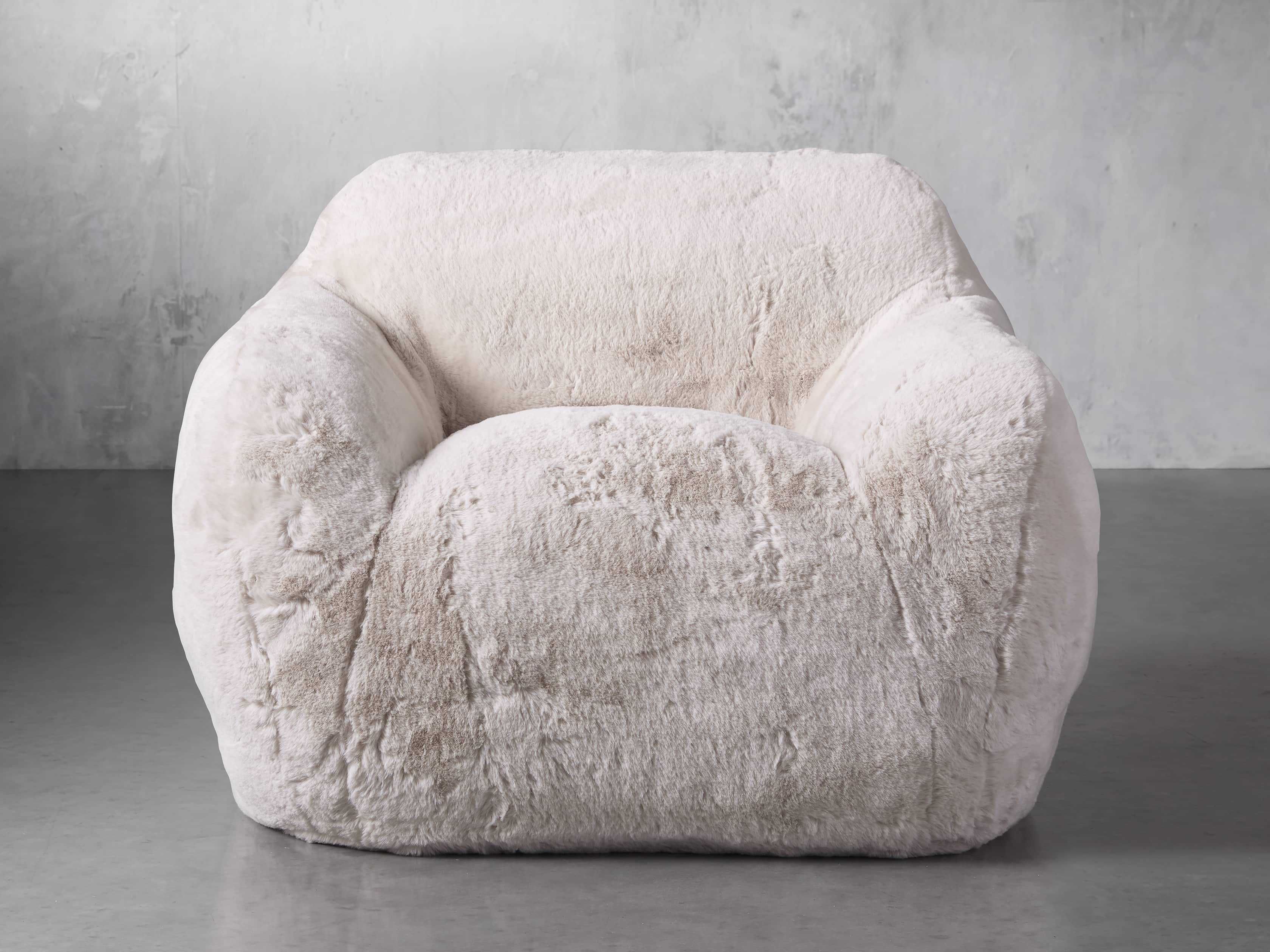 Snugg Faux Fur Chair | Arhaus