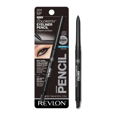 Revlon Colorstay Waterproof Eyeliner with Built-in Smudger - 201 Black - 0.01oz: Paraben-Free, Sulfate-Free, Non-Toxic | Target