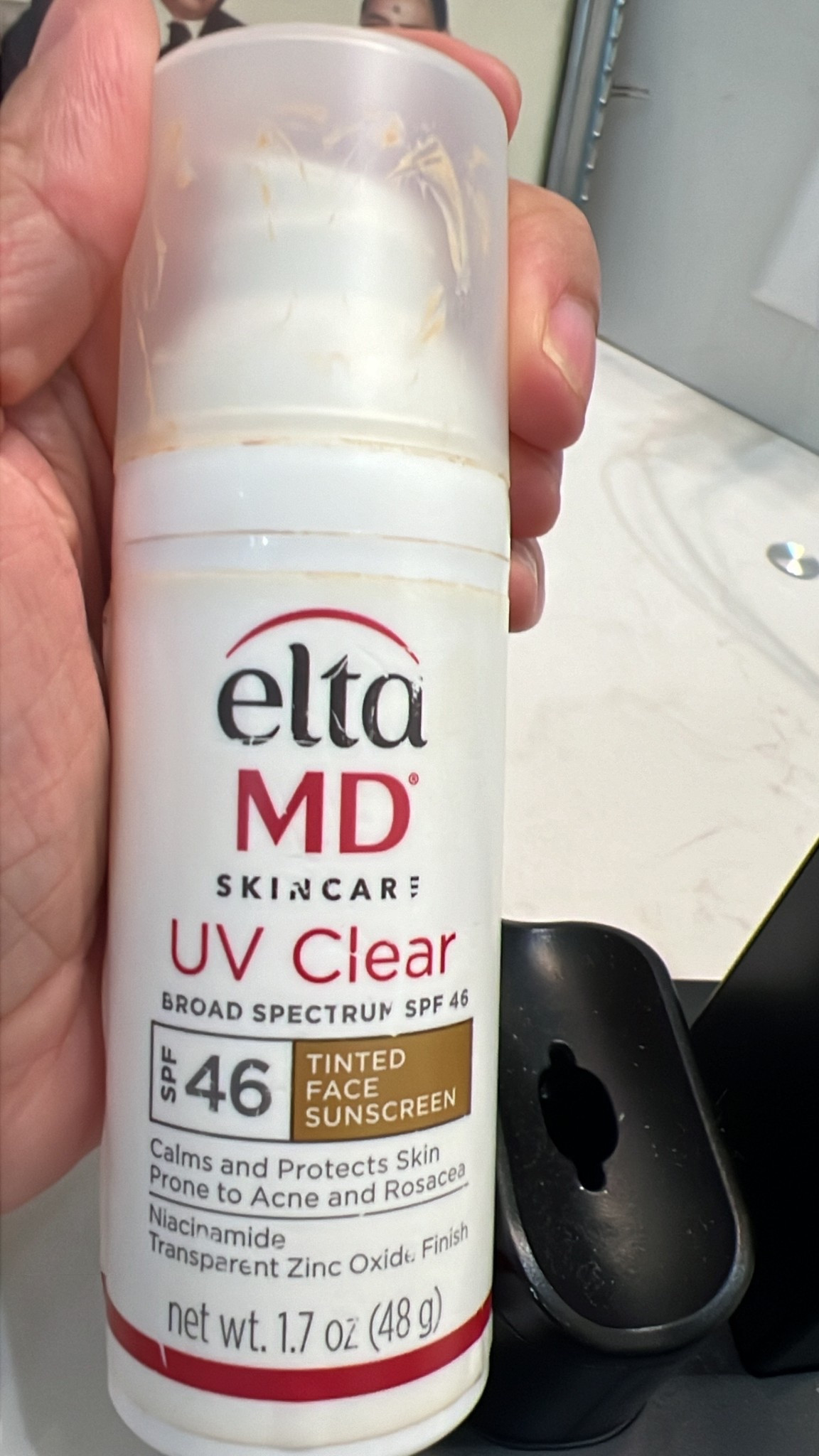 Tinted spf. This one does not run and gives your skin a beautiful, natural finish.  

#LTKOver40 #LTKmorningroutine #LTKselfcare