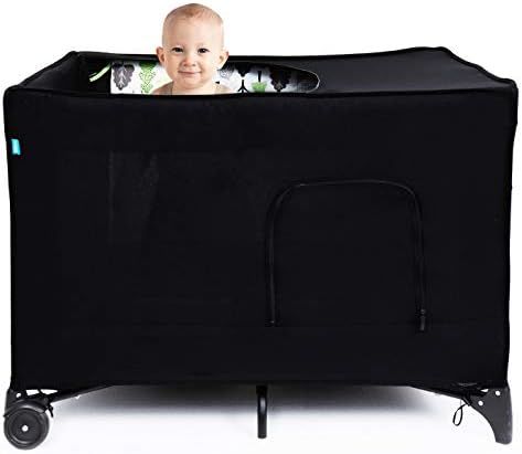 Brolex Mini Crib Canopy Cover for Pack and Play Portable Travel Cribs, Stretchy Breathable Nettin... | Amazon (US)