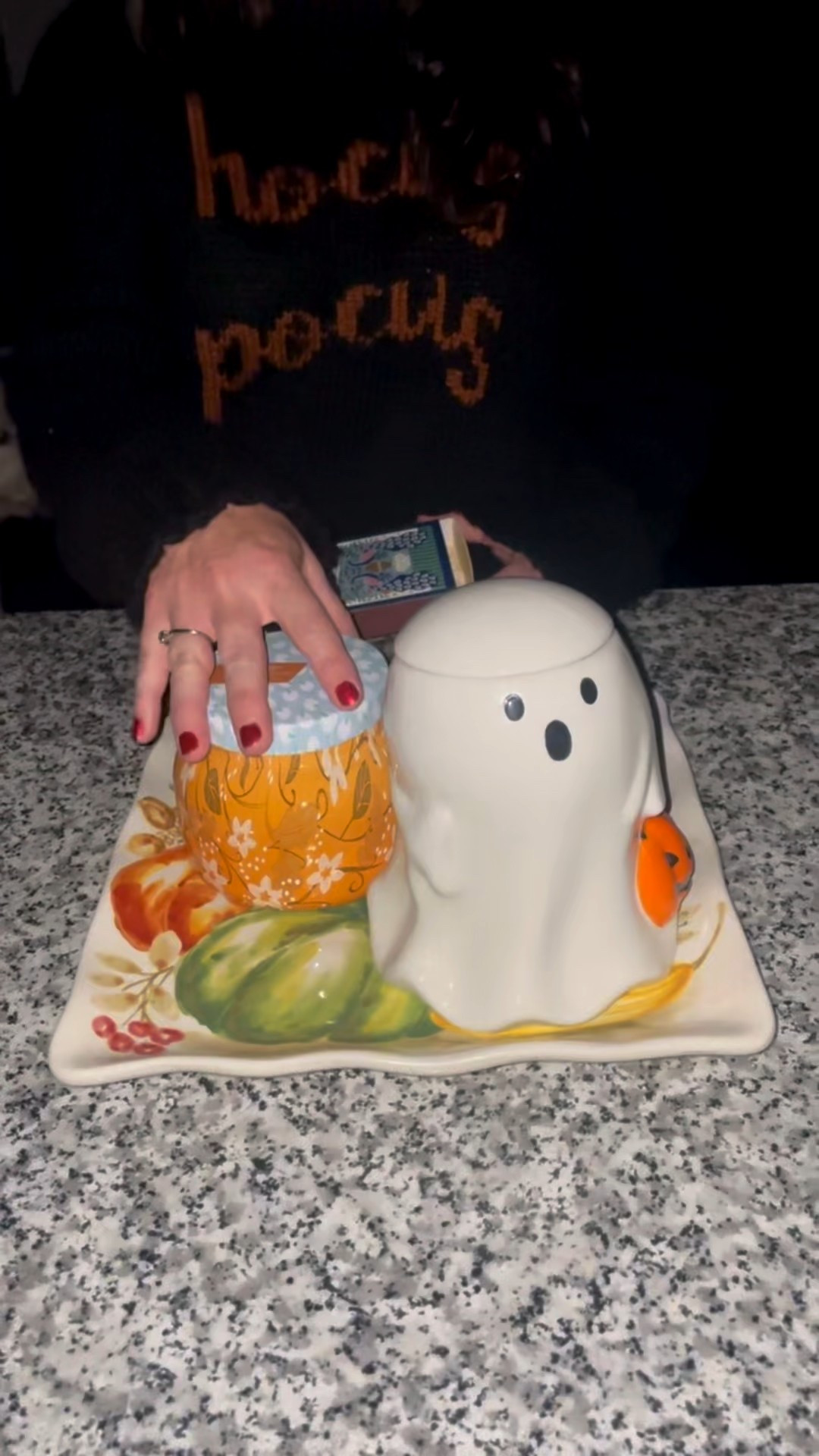 Sistaaaaaasss! It’s October 1st, which means it’s time to light the Black Flame Candle! 🕯️🖤🐈‍⬛ And by “black flame candle” I obviously mean my pumpkin dulce candle. 💁🏻‍♀️ Not trying to summon the Sanderson sisters, just trying to summon some cozy vibes! ✨ Shop my favorite Halloween candles and decor…what’s your favorite part of #spookyseason? 🎃🦇👻 

#LTKHome #LTKFindsUnder50 #LTKHalloween