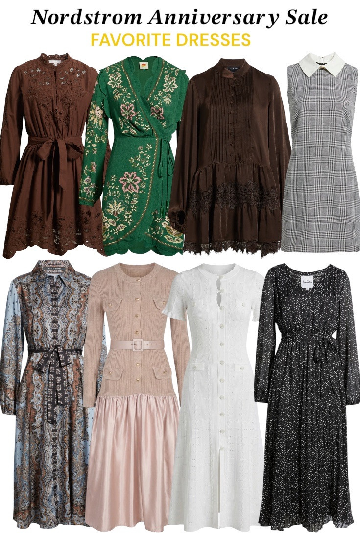 Favorite fall dresses from the Nordstrom Anniversary Sale.



* Nordstrom Anniversary Sale 2026
* Nordstrom Sale
* Fall Fashion
* Petite Fashion
* Women’s Fashion
* Capsule Wardrobe
* Wardrobe Essentials
* Best Boots
* Best Sneakers
* Workwear
* Transitional Style

#LTKSeasonal #LTKSaleAlert #LTKootd #LTKSeasonal #LTKSaleAlert #LTKootd