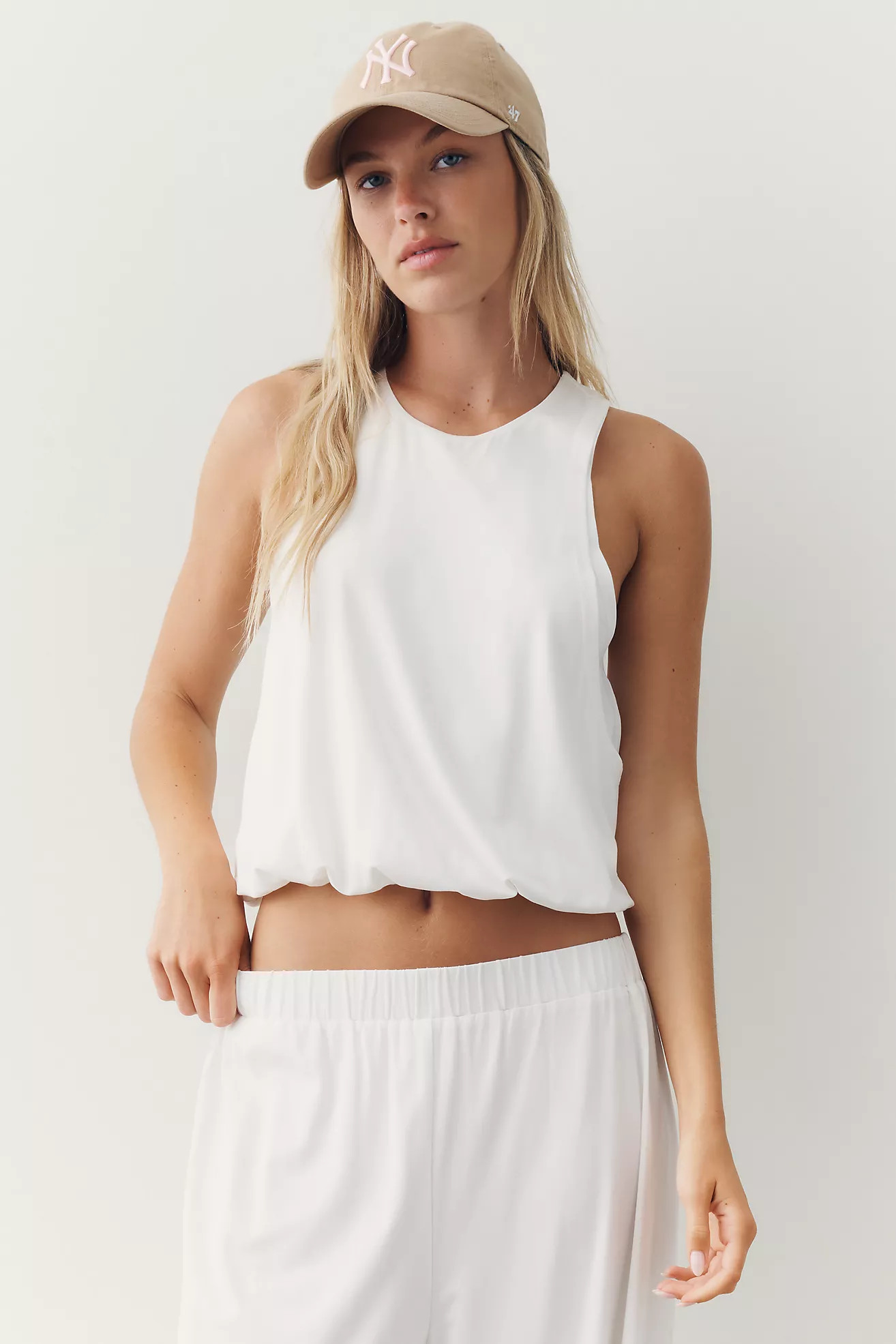 Daily Practice Bubble Twist Tank | Anthropologie (US)
