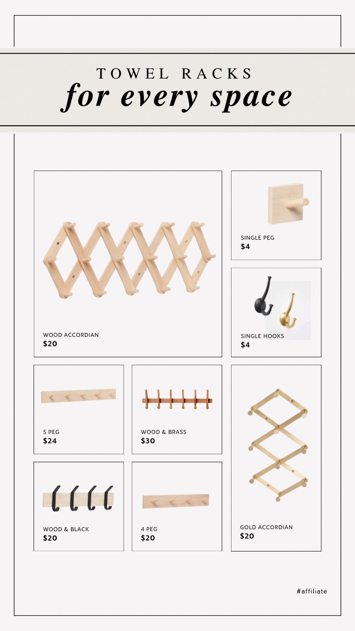 Favorite towel racks from Target

#LTKHome