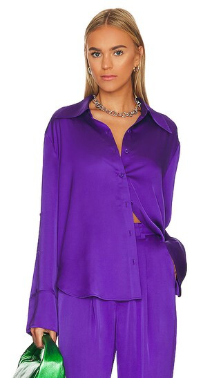 Kathy Top in Electric Purple | Revolve Clothing (Global)