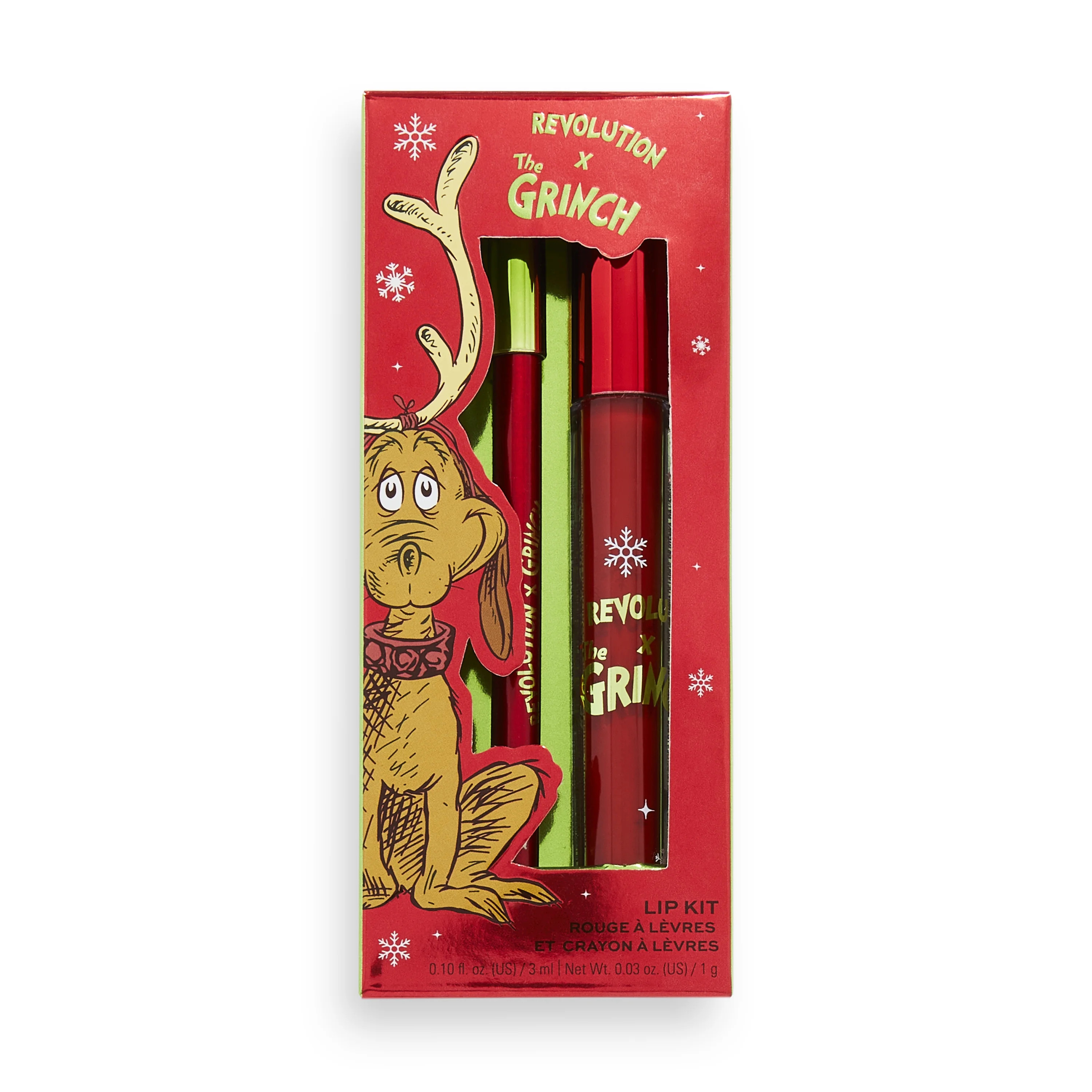 The Grinch x Revolution Little Max Lip Kit | Walmart (US)