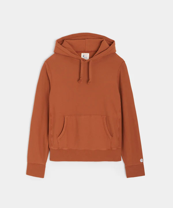 Midweight Popover Hoodie Sweatshirt in Gingersnap | Todd Snyder