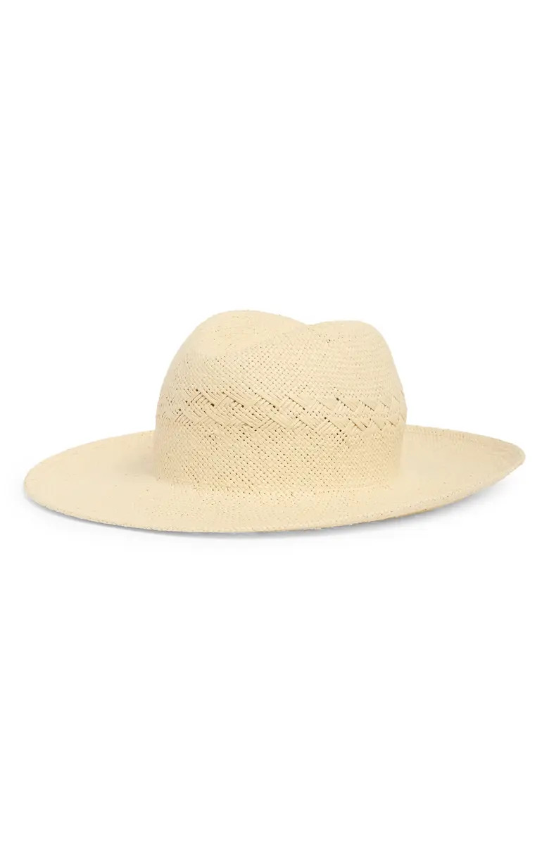Paper Straw Adjustable Panama Hat | Nordstrom