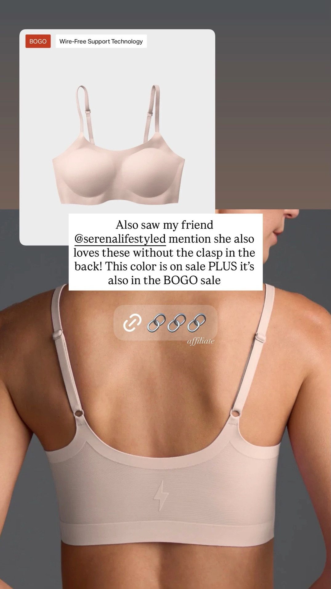 affiliate Also saw my friend @serenalifestyled mention she also loves these without the clasp in the back! This color is on sale PLUS it’s also in the BOGO sale  @joineby
