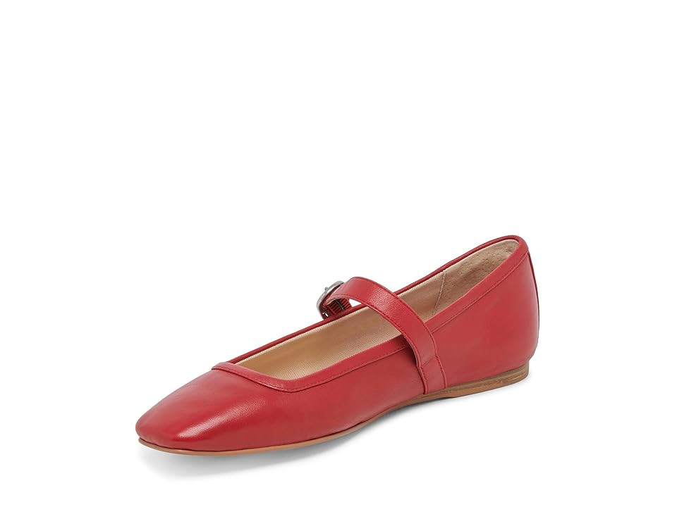 Dolce Vita Rodni Women's Flat Shoes Red Leather : 9.5 M | Zappos