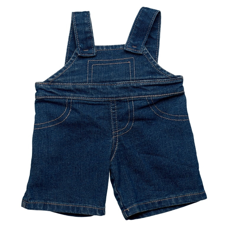 Build-A-Bear Denim Overalls for Teddy Bears - Cute Stuffed Animal Clothing Accessory | Walmart (US)