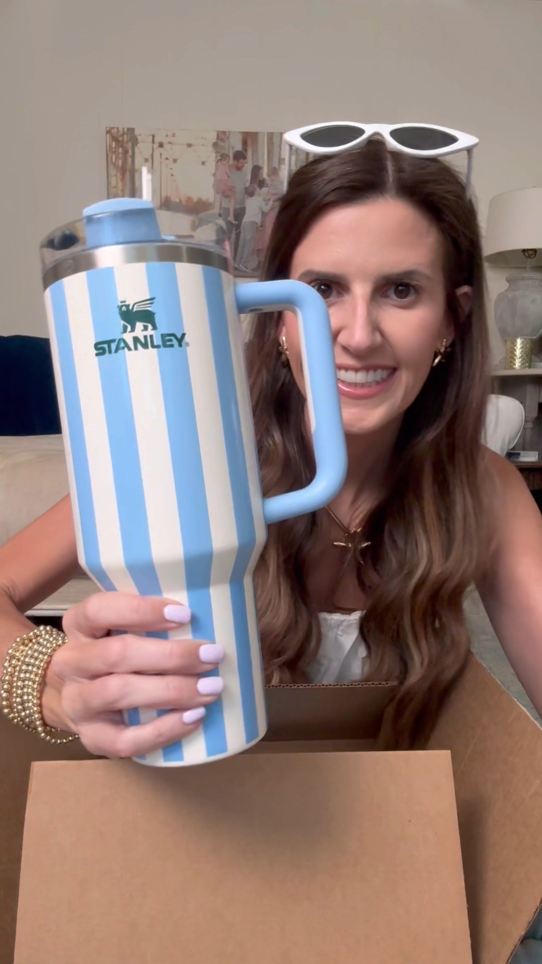 I was inspired by the cabana blue stripes in my favorite Stanley so I ordered so many fun things 

#LTKStyleTip #LTKOver40 #LTKActive