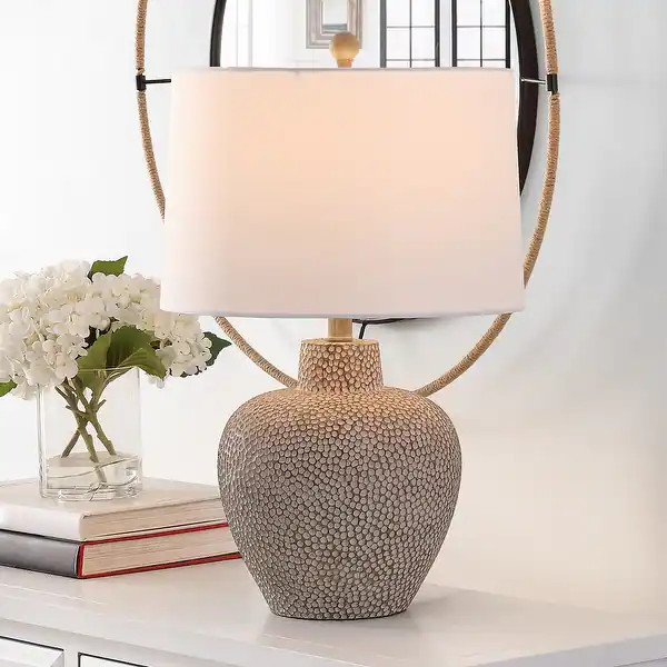 SAFAVIEH Lighting Kei 24-inch LED Table Lamp - 15" W x 15" L x 24" H - - 35180183 | Bed Bath & Beyond