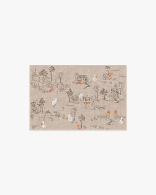Ghost Stories Natural Flatwoven Rug | Ruggable