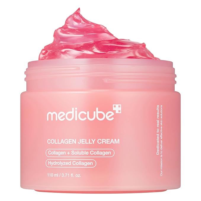 Medicube Collagen Jelly Cream- Niacinamide & Freeze-Dried Hydrolyzed Collagen - Boosts skin's bar... | Amazon (US)