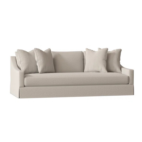 Grace 89'' Square Arm CAL117 Compliant Sofa | Wayfair North America