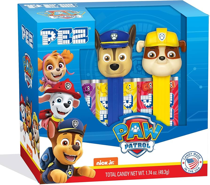 PEZ Candy Twin Pack Paw Patrol, 5.3 Ounce, 12 Piece Set, Multicolor | Amazon (US)