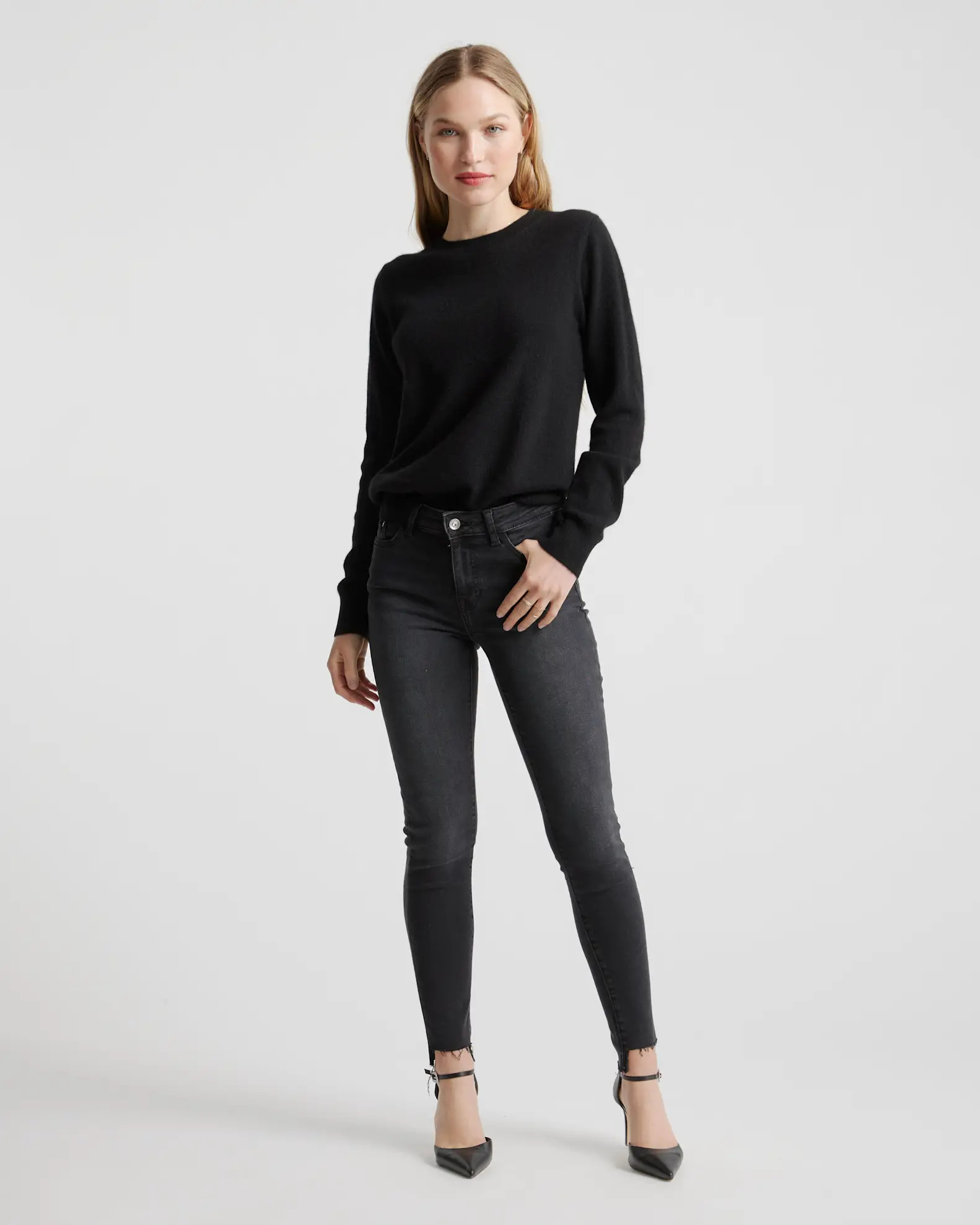The $50 Cashmere Crewneck Sweater | Quince | Quince