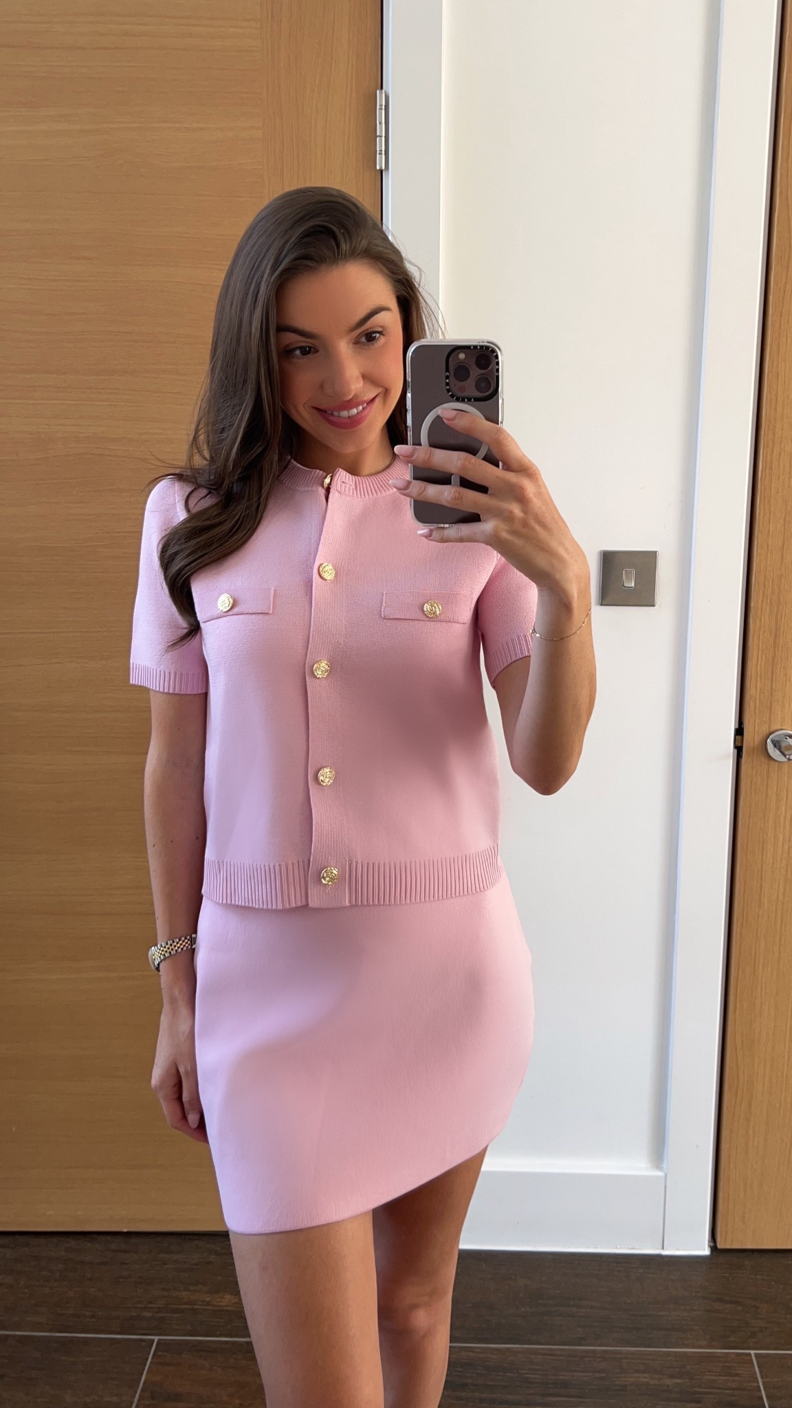 The cutest pink Zara cardigan set for spring /summer 💕 

#LTKuk #LTKsummer #LTKspring