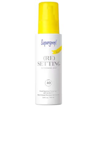 Supergoop! (Re)setting Refreshing Mist SPF 40 3.4 fl. oz. from Revolve.com | Revolve Clothing (Global)