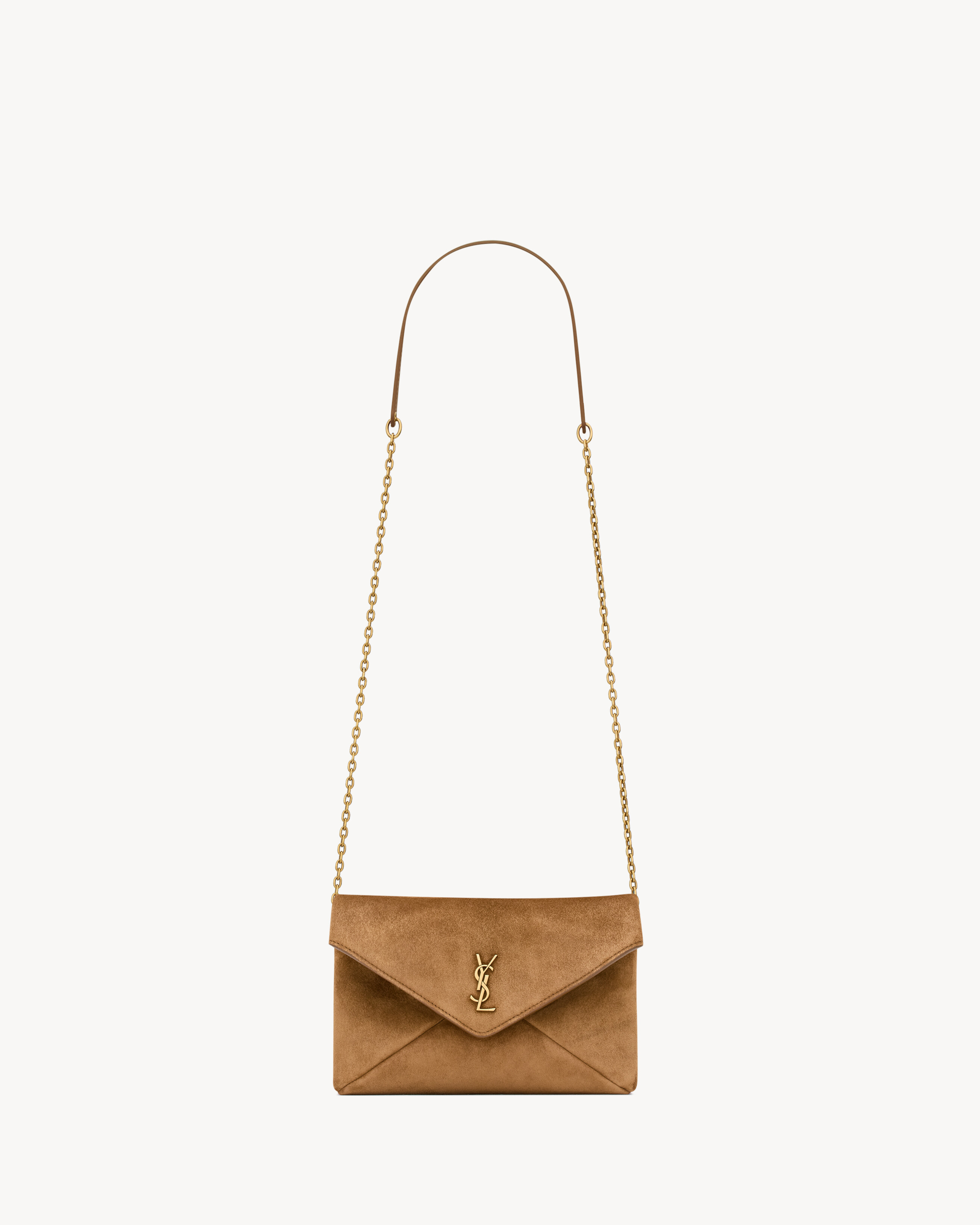 CASSANDRE small chain pouch in suede | Saint Laurent Inc. (Global)