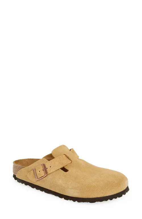 Birkenstock Boston Clog in Latte Cream at Nordstrom, Size 10-10.5Us | Nordstrom