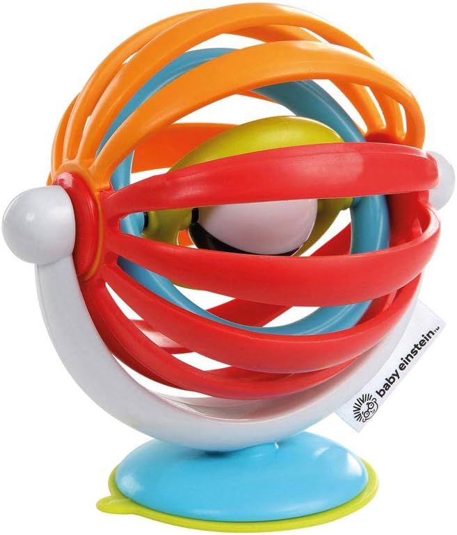 Baby Einstein Sticky Spinner BPA-free High Chair Activity Toy, Ages 3 Months+ | Amazon (US)
