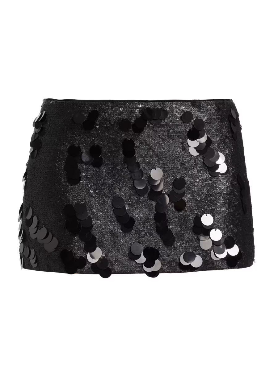 Sequined Miniskirt | Saks Fifth Avenue