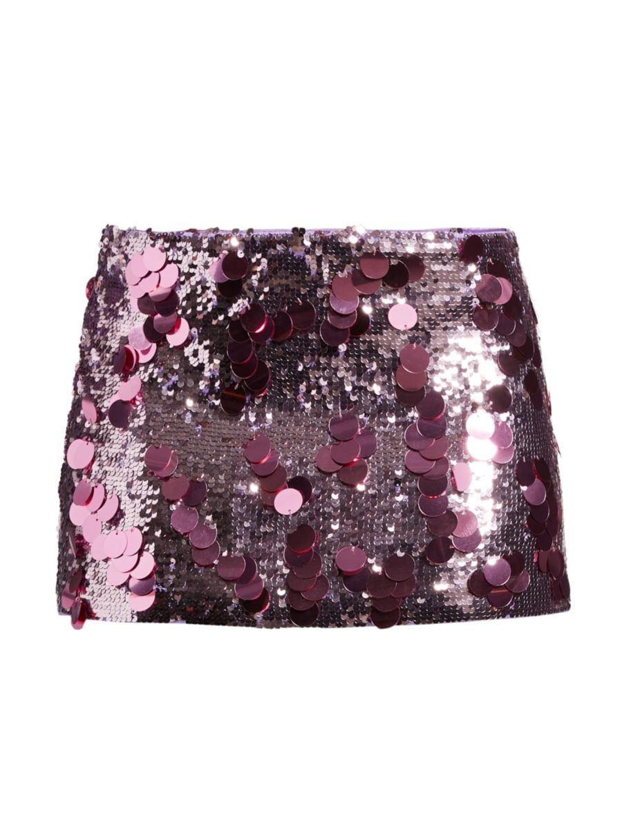 Sequined Miniskirt | Saks Fifth Avenue