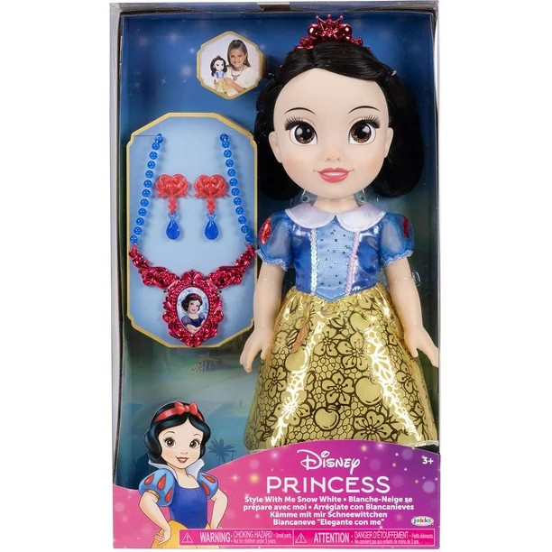 Disney Style with Me 14" Toddler Doll with Child Sized Jewelry | Sam's Club