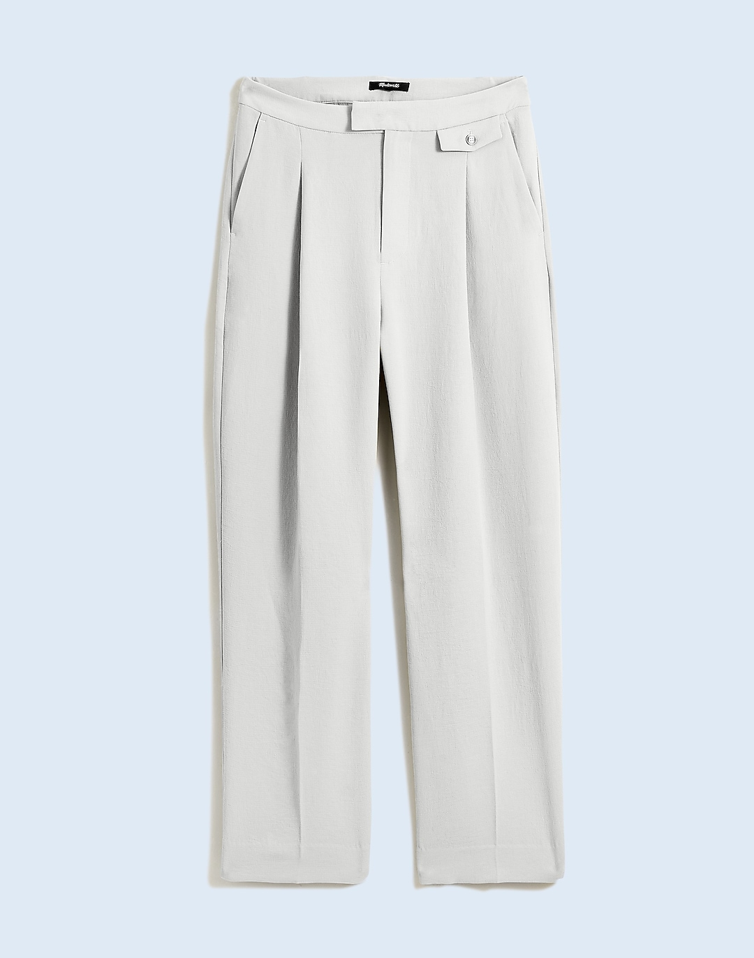 The Rosedale High-Rise Straight Pant in Crepe | Madewell