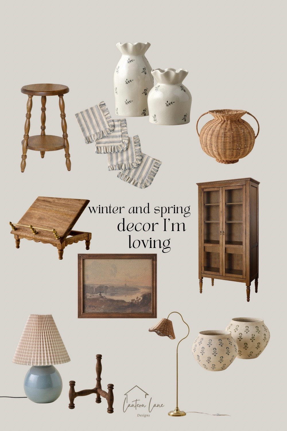 New winter and spring decor I’m loving. Love the new blue and white vases. The recipe book holder can also be a counter stand. 

Magnolia home, vintage home decor, budget home decor 

#LTKHome #LTKSaleAlert