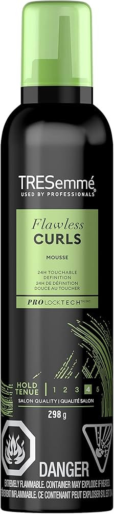 TRESemmé Flawless Curls Hair Mousse with Pro Lock Tech™ for 24H touchable definition hair styl... | Amazon (CA)