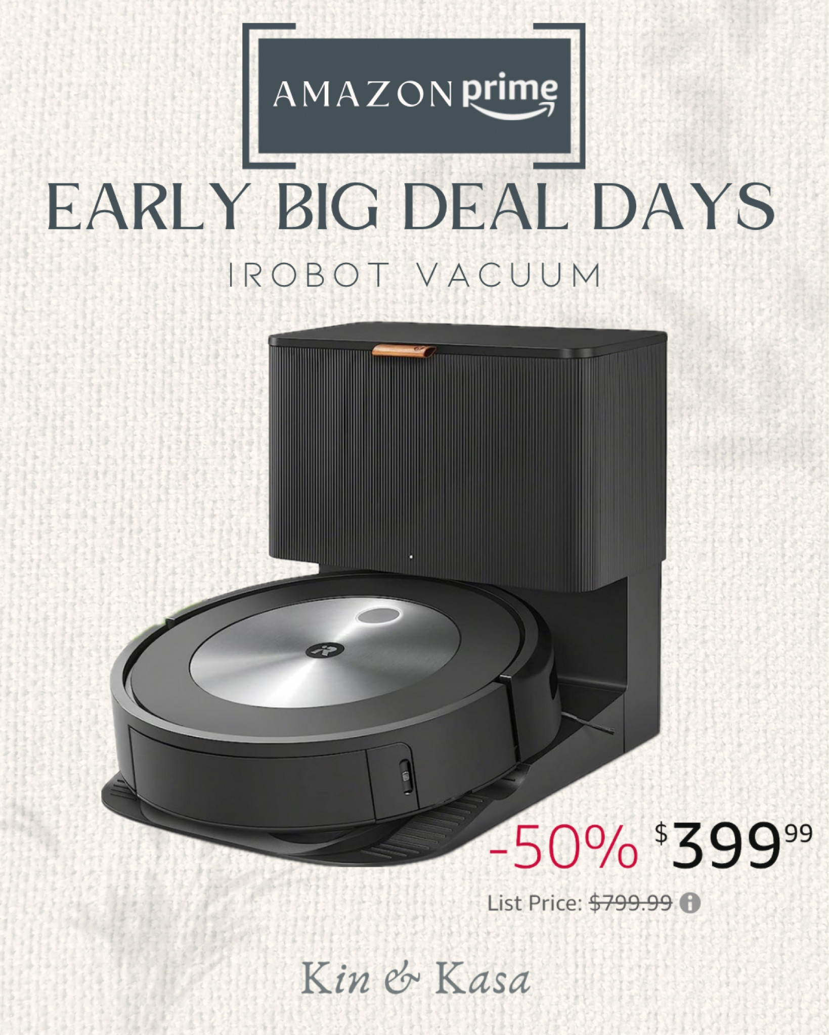 AMAZIN PRIME EARLY BIG DEAL DAYS , iROBOT VACUUM 


#LTKsalealert #LTKxPrime #LTKhome