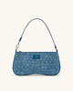Eva Shoulder Handbag - Blue Denim Weave | JW PEI US