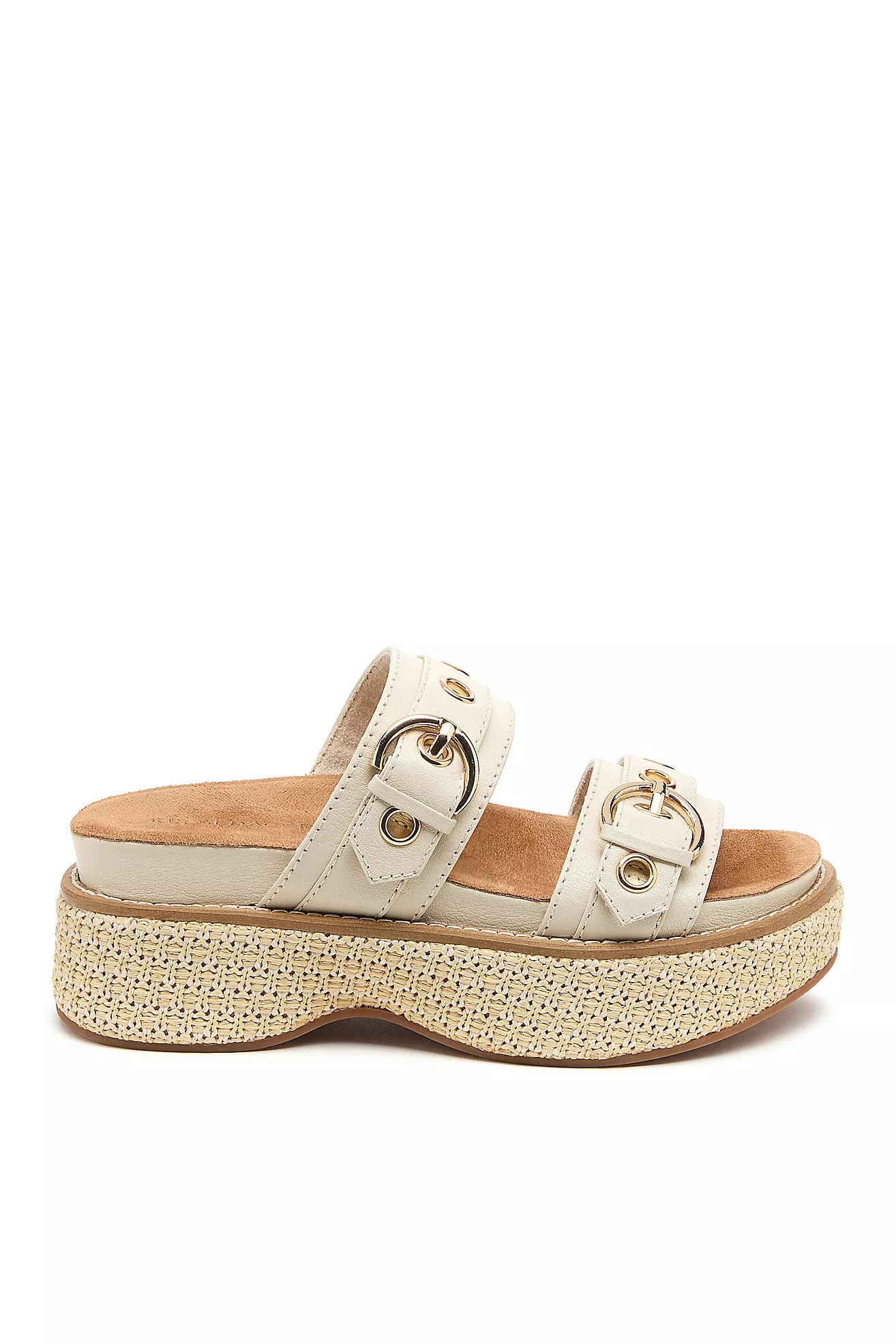 Kelsi Dagger Brooklyn Penny Platform Slides | Anthropologie (US)