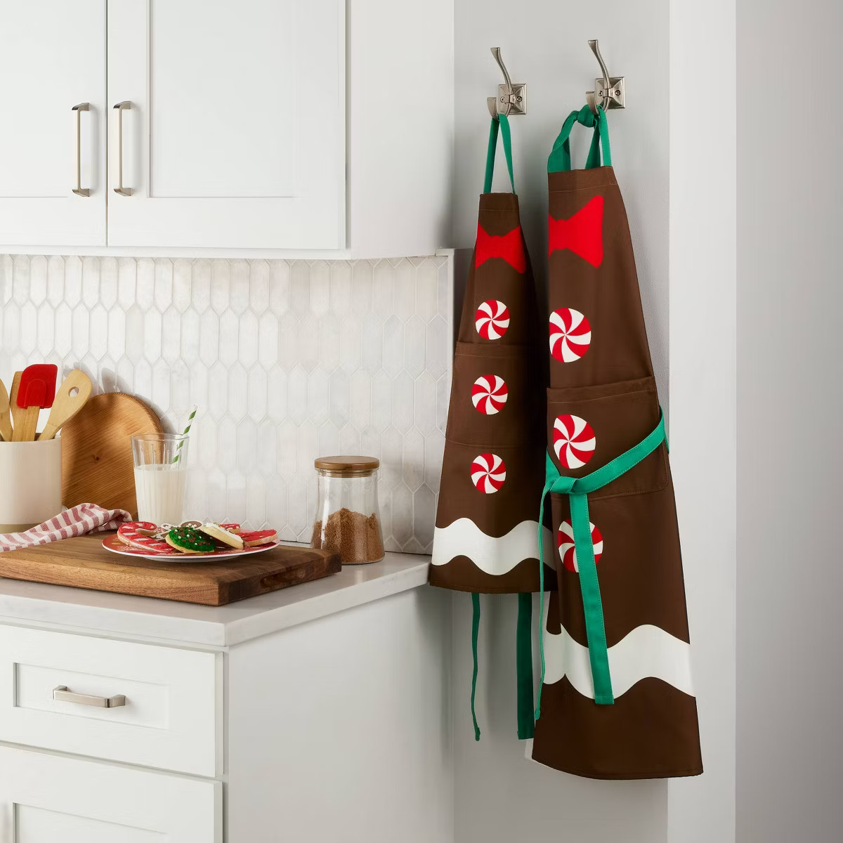 Gingerbread Adult Apron - Pillowfort™ | Target