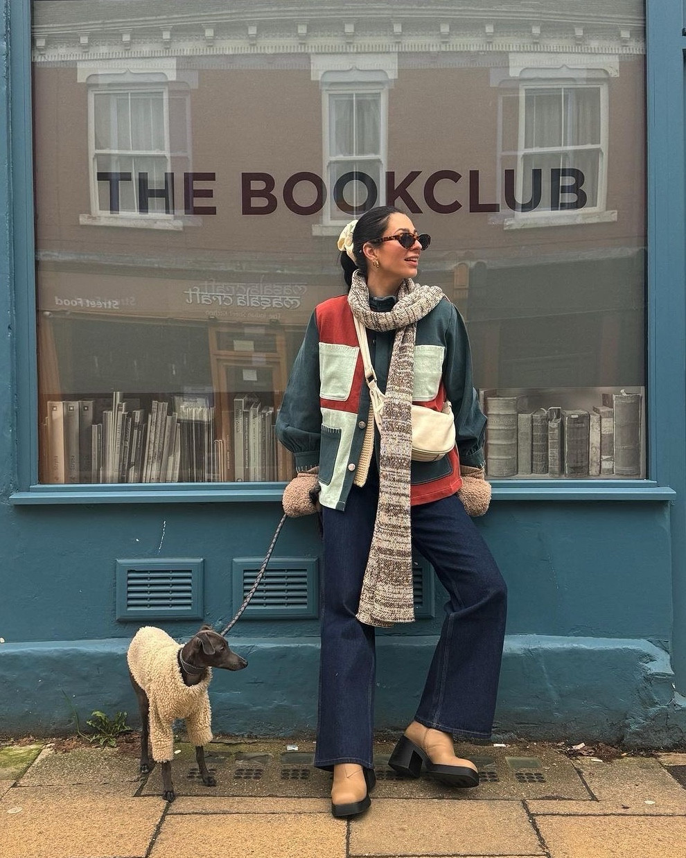 Seventy + mochi, Vagabond, Hush, Damson madder, Whistles, Asos, H&m, transitional outfit, transitional style, winter outfit, winter fashion, denim jacket, patchwork jacket, wide leg jeans, cropped jeans, crochet scarf, knit scarf, leather crossbody bag, platform boots, heeled boots, shearling mittens, borg gloves, winter outfit ideas, style inspiration 

#LTKstyletip #LTKeurope #LTKSeasonal