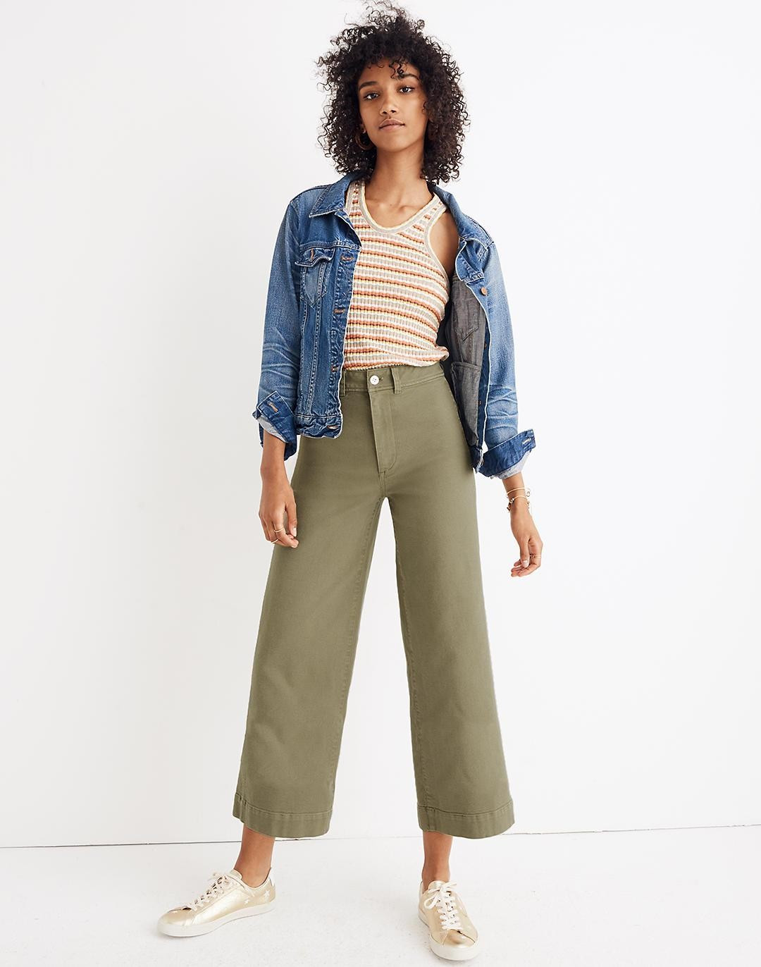 Emmett Wide-leg Crop Pants | THE YES