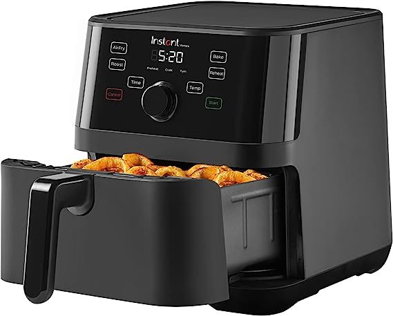 Instant Vortex 5.7 Quart Air Fryer, Customizable Smart Cooking Programs, Digital Touchscreen and ... | Amazon (US)