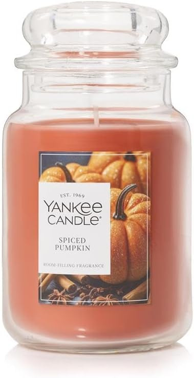 Yankee Candle Large Jar Scented Candle with up to 150 Hour Burn Time, Premium Plant Wax Blend for... | Amazon (US)