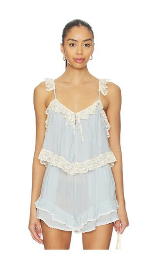 SPELL Bluebird Cami in Blue. - size XL | Revolve Clothing (Global)