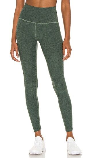 Beyond Yoga Spacedye Caught in the Midi High Waisted Legging in Green. - size XS (also in L, M, S) | Revolve Clothing (Global)