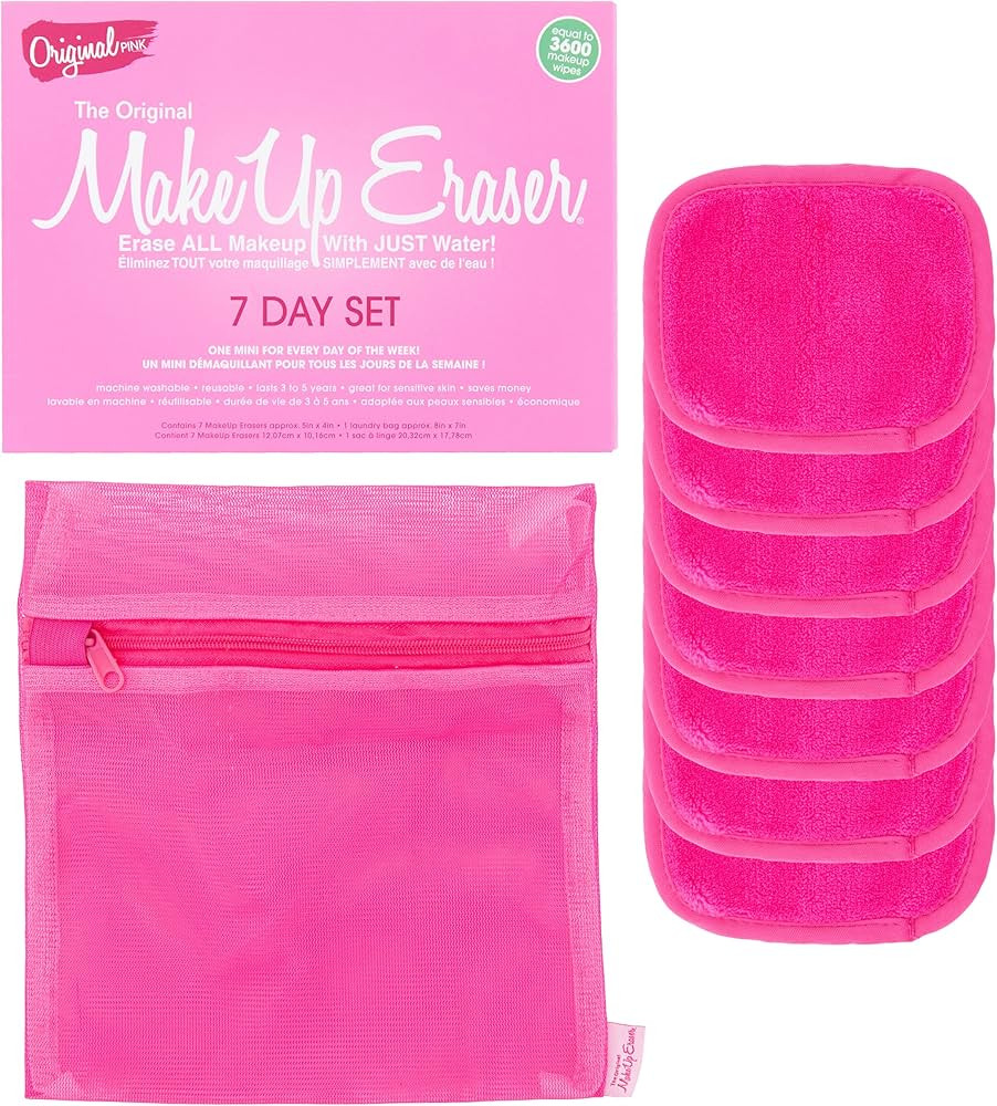 MakeUp Eraser, 7-Day Set, Erase All Makeup With Just Water, Including Waterproof Mascara, Eyeline... | Amazon (US)