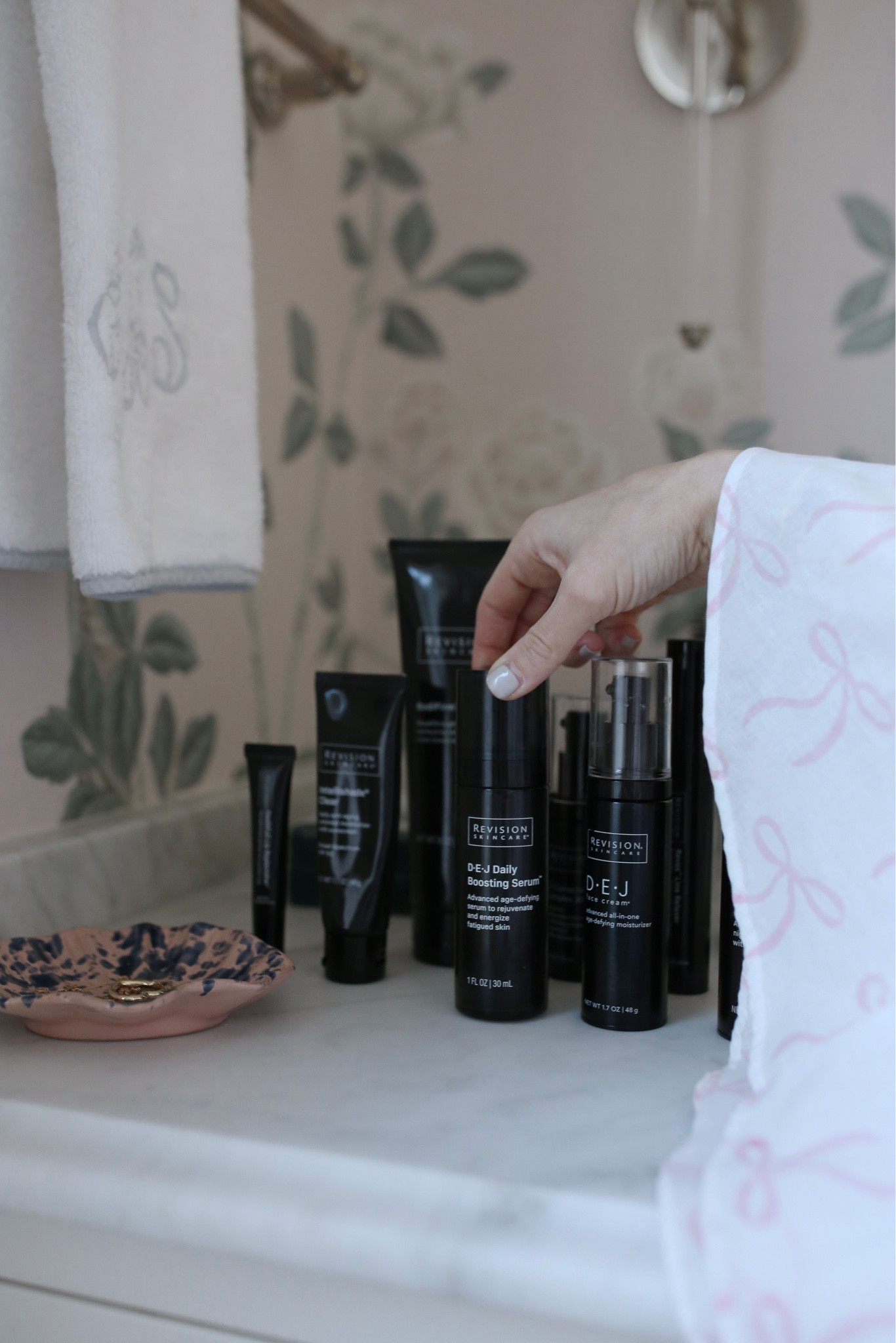 Revision beauty favorites! The DEJ Daily Boosting Serum has become a twice daily part of my skincare routine that has made my face super glowy. Shop all the products in my routine below!

#LTKstyletip #LTKunder100 #LTKbeauty